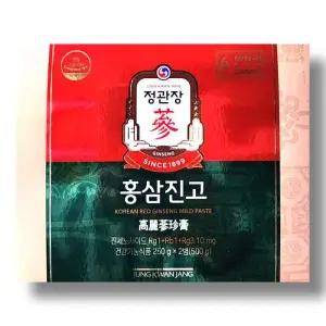 정관장 홍삼진고 250g 2병 (1박스) + 쇼핑백 /wb