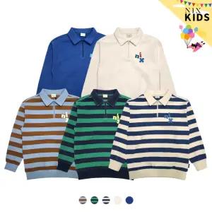 [NIXKIDS]유니) 카라 하프 집업 맨투맨(FKRSCTC701P)