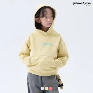 [그루브라임키즈]여아) C100 3단쭈리 포인트 레터링 후드티 (LITSCTH931M)
