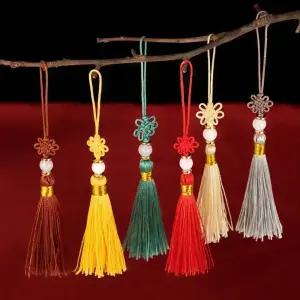 미니 노리개 키링 전통 장식 외국인 기념품 선물 포장 장신구 명절 한복 태슬 보자기