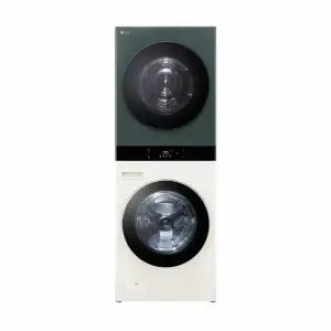 LG 트롬 워시타워 세탁건조기 WL22EGZU 네이처그린 베이지 25/22kg