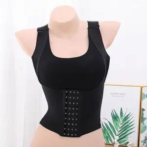 코르셋 캡나시 자세교정 허리 압박 브라 보정 속옷 보정속옷 코르셋브라