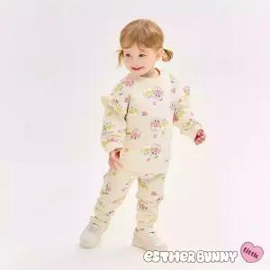 [에스더버니리틀] 하트체리핑크프릴상하복