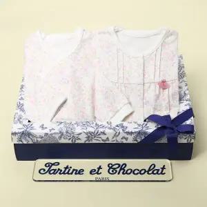 [롯데백화점]타티네쇼콜라 (임신출산백일선물세트)라이우주복+배냇저고리TNOWAG011P-111