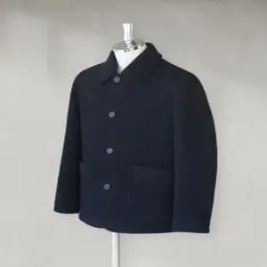 헤지스 남성 25FW [시즌오프][로드코트] 네이비 하프코트 HZCO5D502N2