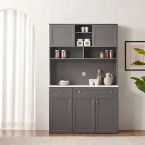 나무뜰 올리브 1200 서랍 주방수납장+상부장세트 MWF189C (착불)