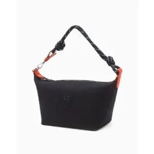 [갤러리아] [25FW]네이비 여성 포인트 스트랩 코튼 파우치백 HWBA5F601N3