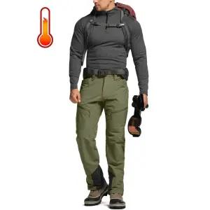 CQR 테톤 알파 발수 기모 혹한기 등산 방한팬츠 겨울바지 등산바지