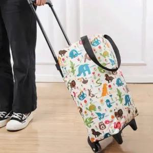 대형 장바구니 바퀴 시장 손수레 대용량 (WFJYB9X)