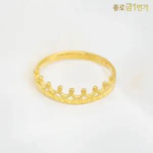 여자 순금 반지 크라운 1.875g