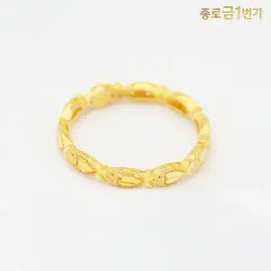 여자 순금 반지 컷팅 물고기 1.875g