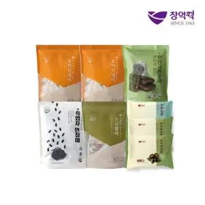 창억모둠떡 6종 8봉(호박인절미X2+쑥밥알팥앙금인절미+흑임자인절미+모듬찰떡+흰찐송편+모시찐송편X2)