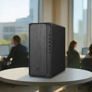 HP 옴니데스크 인텔 U5-225 D5 32GB 2TB FreeDOS 듀얼모니터 미니타워 M03-0029KR 사무 업무 기업 데스크탑