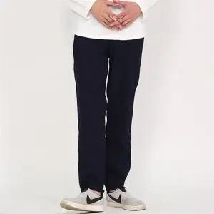 남자 기모바지 융털바지 네이비