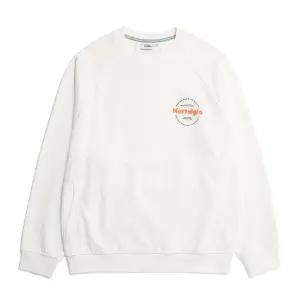 [내셔널지오그래픽] N231USW905 데일리 세미 오버핏 트레이닝 맨투맨 티셔츠 IVORY