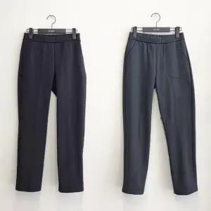 [최초가 174000원] 본딩 슬림 기모 팬츠 AEWOPT05