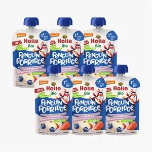 유기농 오트밀 퓨레 6개 세트 - 펭귄 포리지 (이유식)