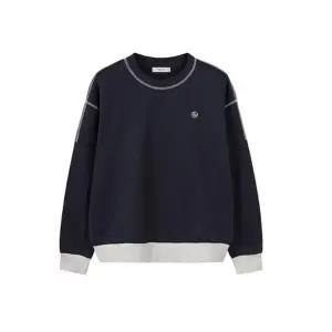 [롯데백화점]프로젝트엠 여성 라운드넥 플리스 맨투맨 EPE4TR2810