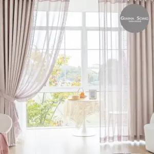 지나송 비즈 암막커튼+코디커튼 풀세트 대형