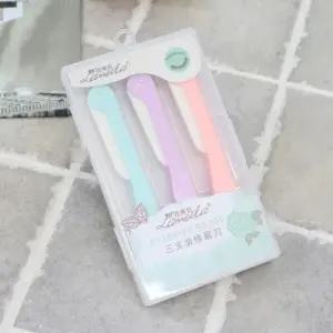 ABM 눈썹칼3개입 접이식