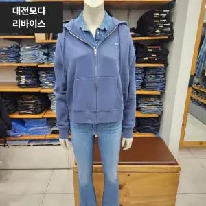 [리바이스]0대전모다 리바이스 여성 에브리데이 집업 기모 후드티A5945-0006_DJ