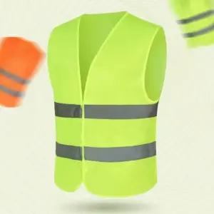 형광 반사 조끼 안전 작업복 흔적 (WFK88DH)