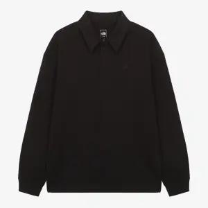노스페이스 남성 오르사 긴팔 폴로 BLACK NT7QR68A