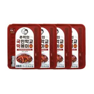 추억의 국민학교 떡볶이 4팩_매콤짜장맛4팩