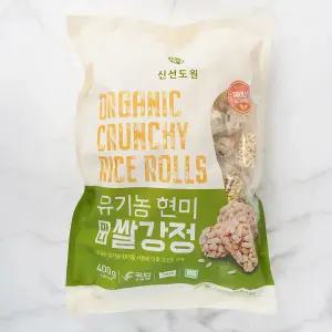 신선도원 유기농 현미 미니 쌀강정 400g