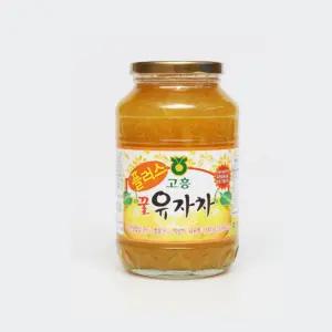 든든한하루 유자청 고흥 두원농협 유자차 1kg x 2병