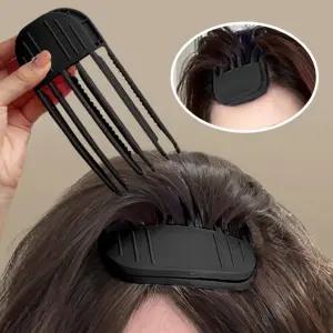 앞머리 집게핀 가르마 단발 뿌리 볼륨 헤어 초보자 남성 홍보