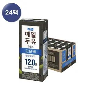 매일유업 매일두유 검은콩 고단백 저당두유 190ml 24팩