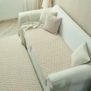 [애끌리아] 헤링본 MC 극세사 항균 소파패드(90x200)