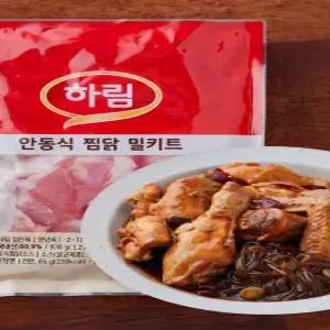 하림 안동식 찜닭 밀키트 1.403kg 1개