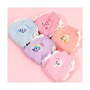 캐치티니핑 여아 오가닉 프릴 삼각팬티 5매세트 유아 아동 어린이 속옷