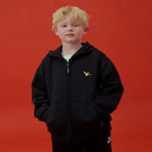 [ 키즈]엔젤 후드 집업-블랙 (MG53TZ02BK)_IC