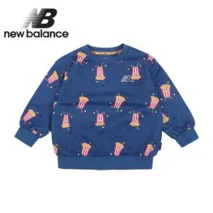 뉴발란스 키즈 NB x KDY 전판 패턴 스셔츠(NK9CC3806U-59)_네이비