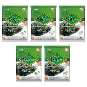 삼육김 대천 햇돌김 전장김, 55g, 5개