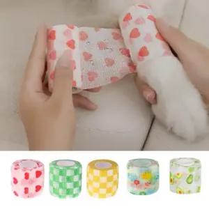 강아지 일회용 붕대신발 통기성 좋은 애견신발 강아지 신발 돌돌이테이프 BK-76