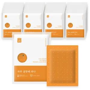 하루 귤핫팩 하나 90g 40개 마이핫 감귤 손난로
