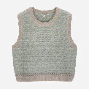 [롯데백화점]써스데이 아일랜드 [여성]멀티 컬러 트위드 니트 베스트(T258MVT253W)