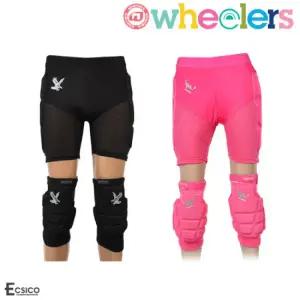 휠러스 스키/스노우보드 보호대 세트 2중(엉덩이+무릎보호대)