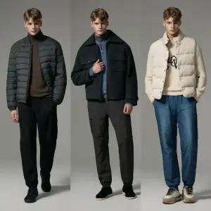 펠틱스 남성 패딩 조거팬츠 3종 (F515M-3)