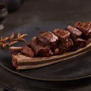 [몽탄][SSG단독구성] 선물세트 A, 우대갈비 2대 800g + 무생채김치 250g + 유자와사비소스 2팩