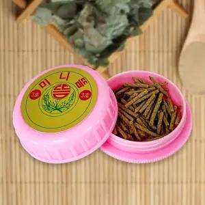 현대 미니실뜸 3호 약1.5mm 1개 국산 미니뜸 직접구뜸 쑥뜸 수지뜸 한의원뜸