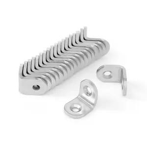 DIY가구 조립 L자 꺽쇠 코너철 20p 부품 ㄱ자 부속품 목재연결철물