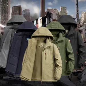 남성용 뽀글이 기모 자켓 방수 방풍 바람막이 겨울 아웃도어 캠핑 등산 야외활동