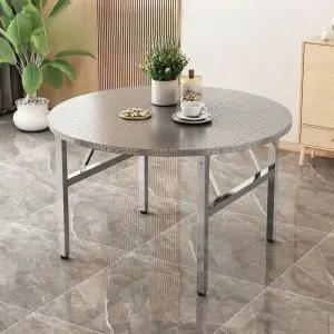 스테인리스 접이식테이블 테라스탁자 포차 실외 철제테이블