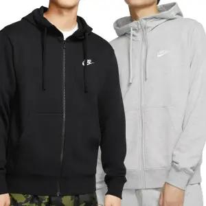 나이키 후드집업 프렌치테리 기본 스우시 로고 후드티
