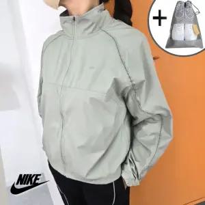 [국내매장 AS가능] 나이키 우먼스 러닝 풀집업 바람막이 발수 자켓 연카키 HJ6990-370
